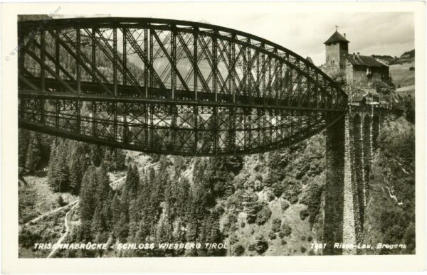 tobadill, schloss wiesberg, trisannabrücke