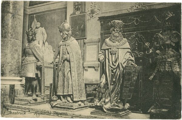 innsbruck, hofkirche, inneres