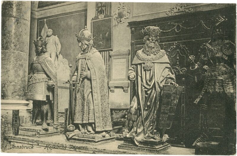 innsbruck, hofkirche, inneres