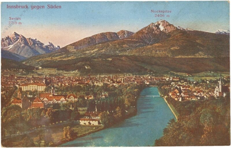 innsbruck, gegen süden