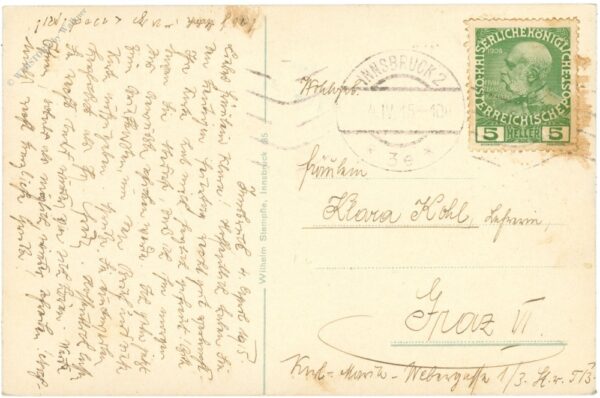 innsbruck, mit berg isel und stift wilten