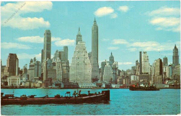 new york, new york city, skyline