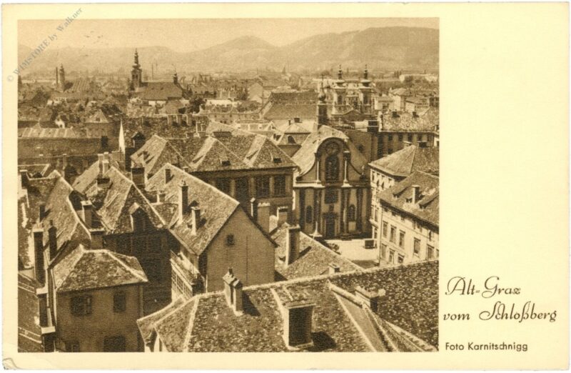 graz, alt graz vom schlossberg graz, alt graz vom schlossberg