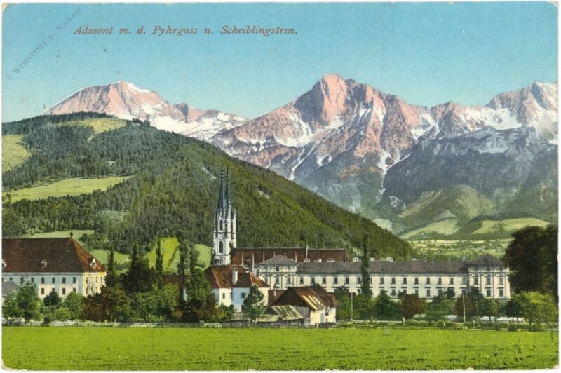 admont, mit dem pyhrgass und scheiblingstein admont, mit dem pyhrgass und scheiblingstein