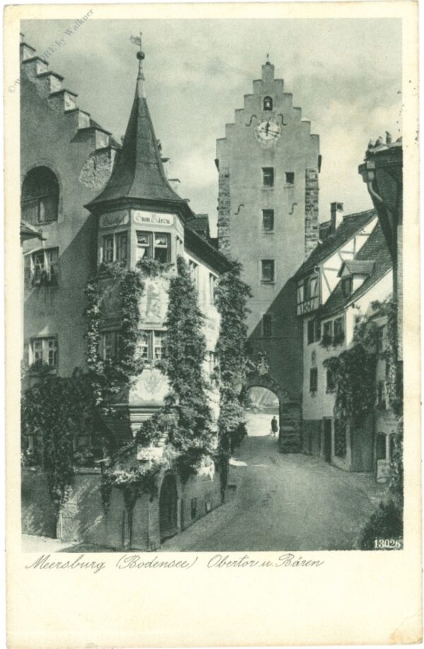 meersburg (bodensee), obertor und bären