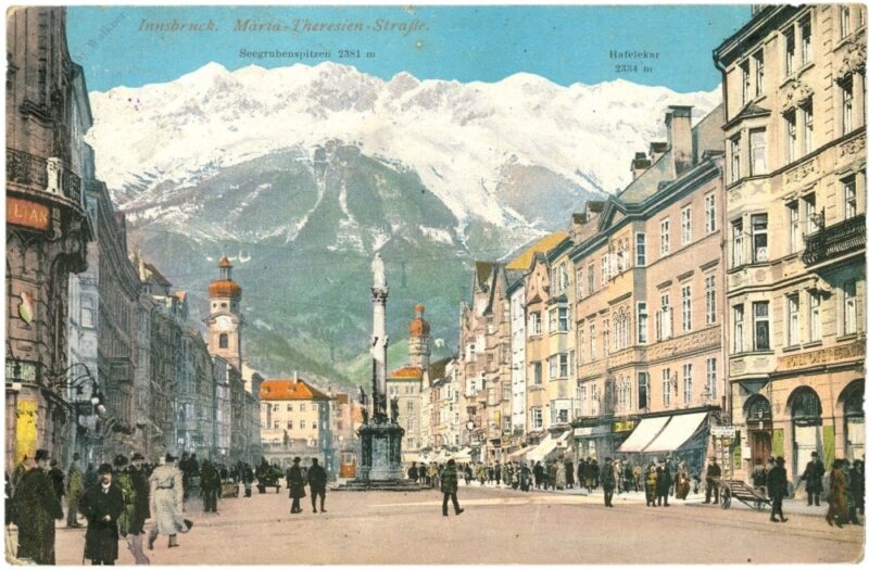 innsbruck, maria theresien strasse