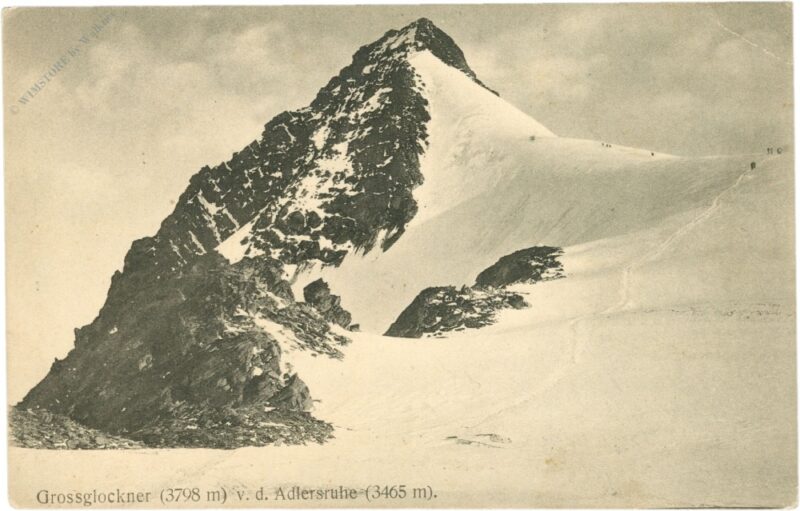 großglockner, von der adlersruhe großglockner, von der adlersruhe