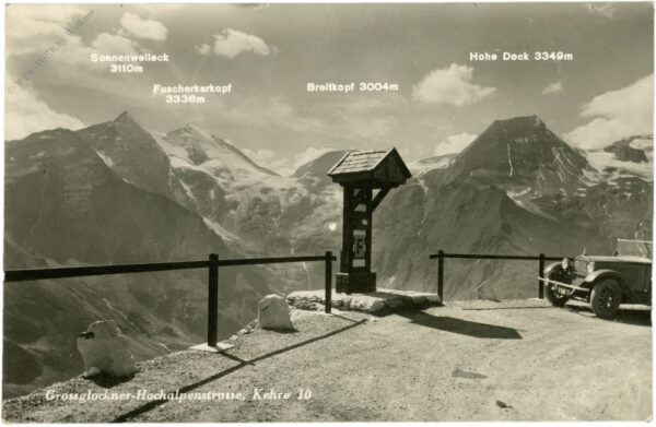 großglockner, hochalpenstrasse, kehre 10