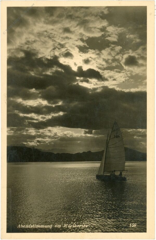 wörthersee, abendstimmung