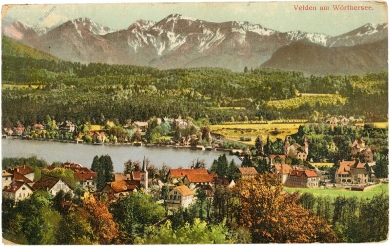 velden am wörthersee, ansicht velden am wörthersee, ansicht