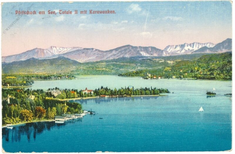 pörtschach am wörthersee, totale ii mit karawanken pörtschach am wörthersee, totale ii mit karawanken