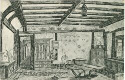 pevensey, one of the coloured prescold rooms in minthouse