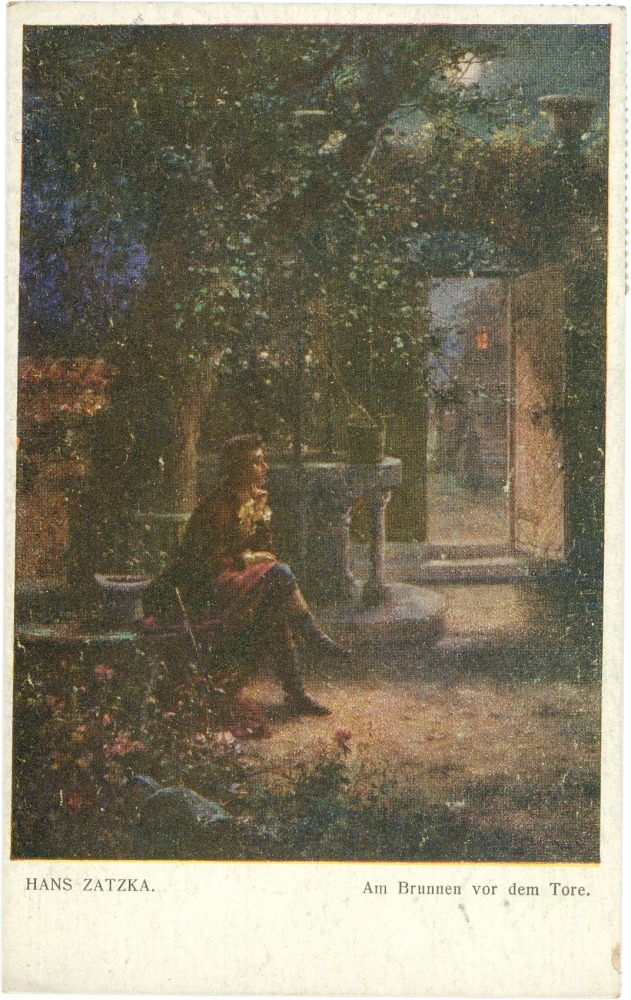 zatzka, hans: am brunnen vor dem tore zatzka, hans: am brunnen vor dem tore