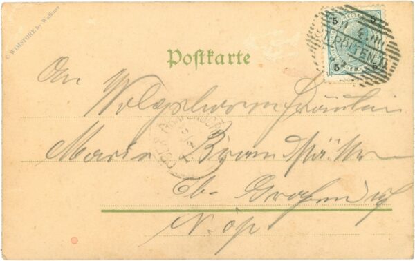 ostern, vögel mit blumengirlande