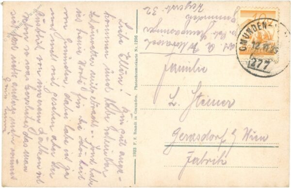 traunsee, aus der vogelschau