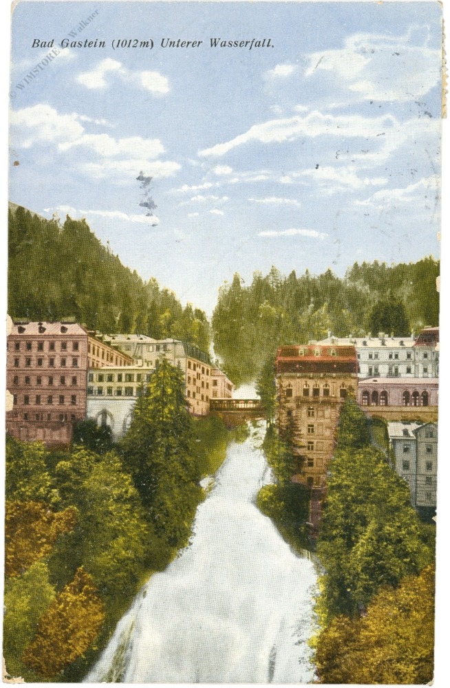 bad gastein, unterer wasserfall