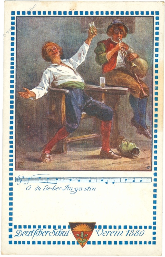 oh du lieber augustin... oh du lieber augustin...