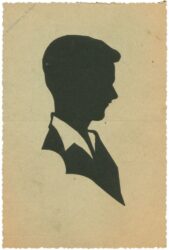 herrenportrait scherenschnitt