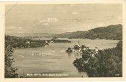 maria wörth, blick gegen klagenfurt