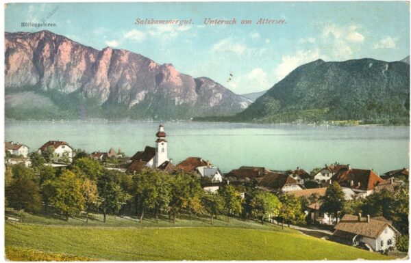 unterach am attersee, ansicht