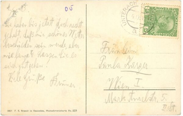 unterach am attersee, ansicht