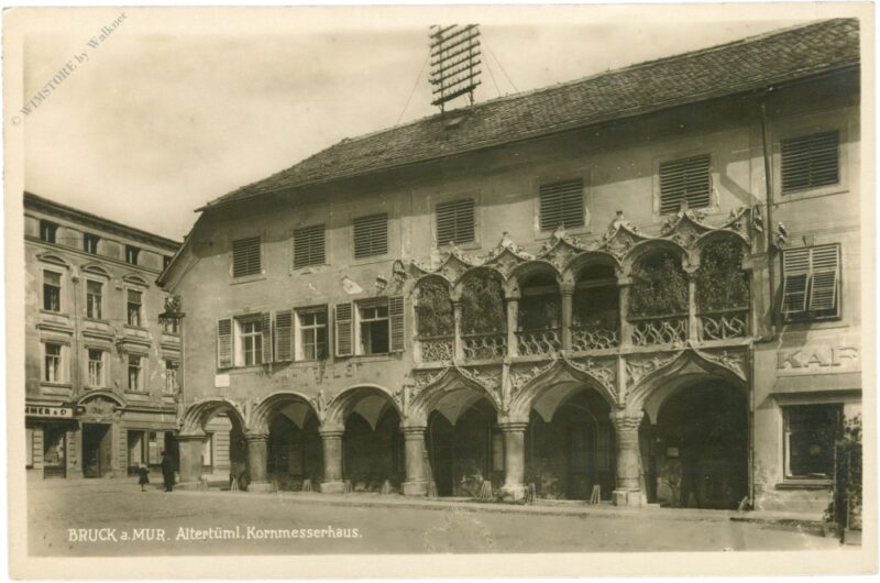 bruck an der mur, altertüml. kornmesserhaus