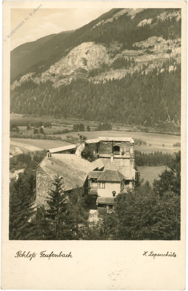 teufenbach, schloss