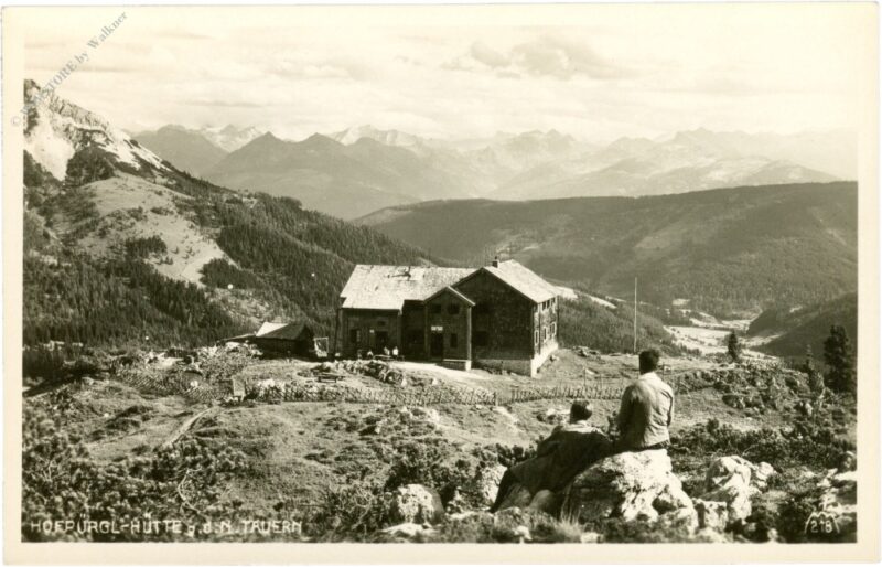 filzmoos, hofpürgl hütte g.d. n. tauern