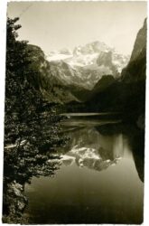 gosau, gosausee mit dachstein