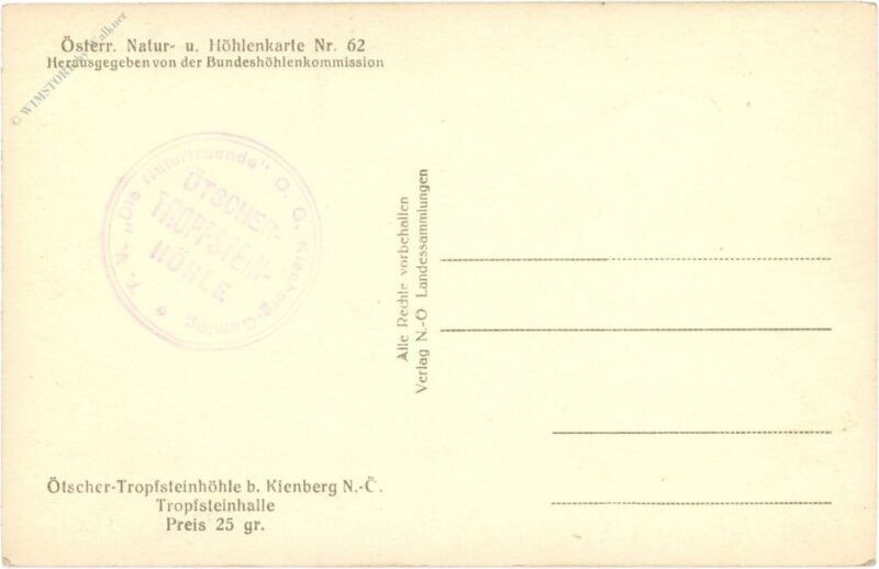Ötscher, tropfsteinhöhle bei kienberg