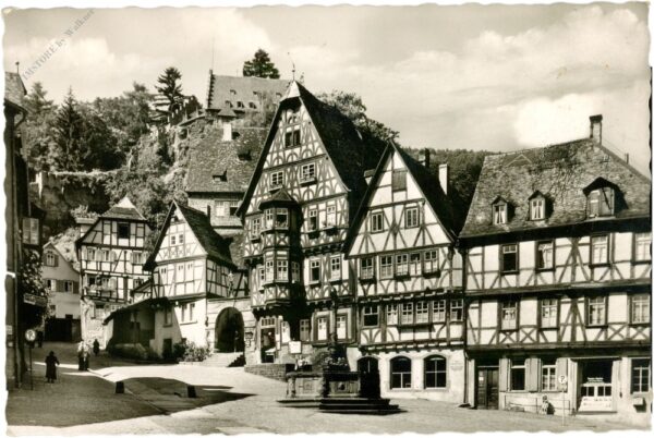 miltenberg am main, marktplatz