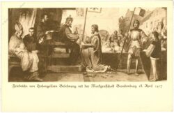 friedrichs von hohenzollern belehnung mit der markgrafschaft brandenburg