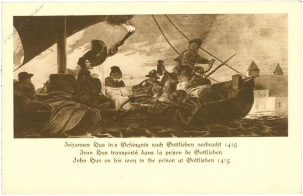 johannes hus ins gefängnis nach gottlieben verbracht 1415