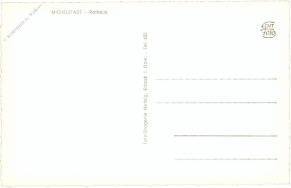 michelstadt, rathaus