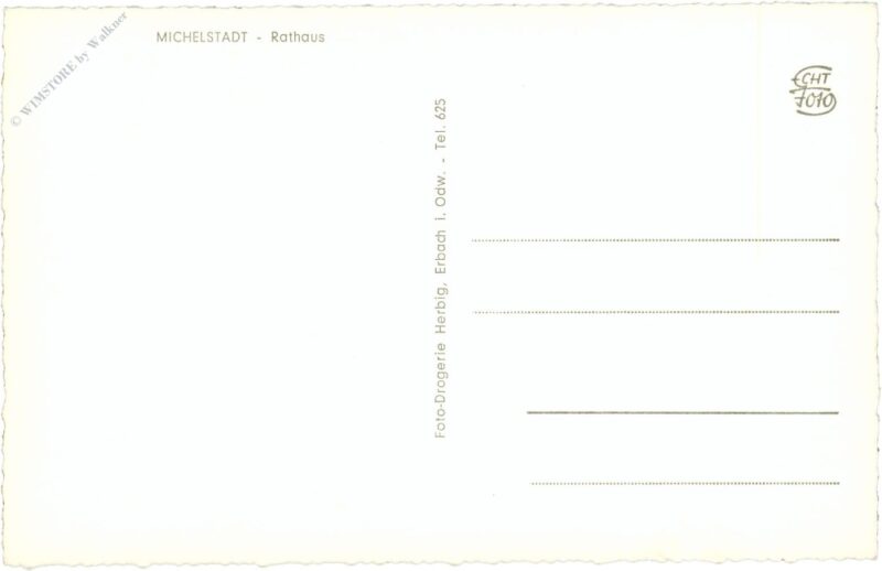 michelstadt, rathaus