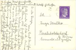 münchen, blick von der ludwigskirche auf stadt und gebirge