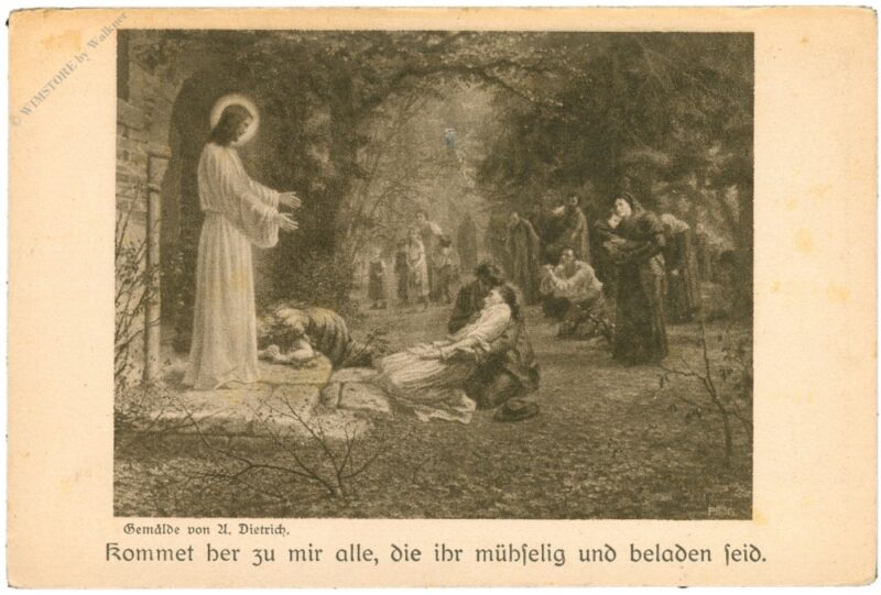 kommet her zu mir alle, die ihr mühselig und beladen seid kommet her zu mir alle, die ihr mühselig und beladen seid