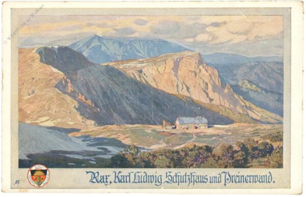 rax, karl ludwig schutzhaus und preinerwand