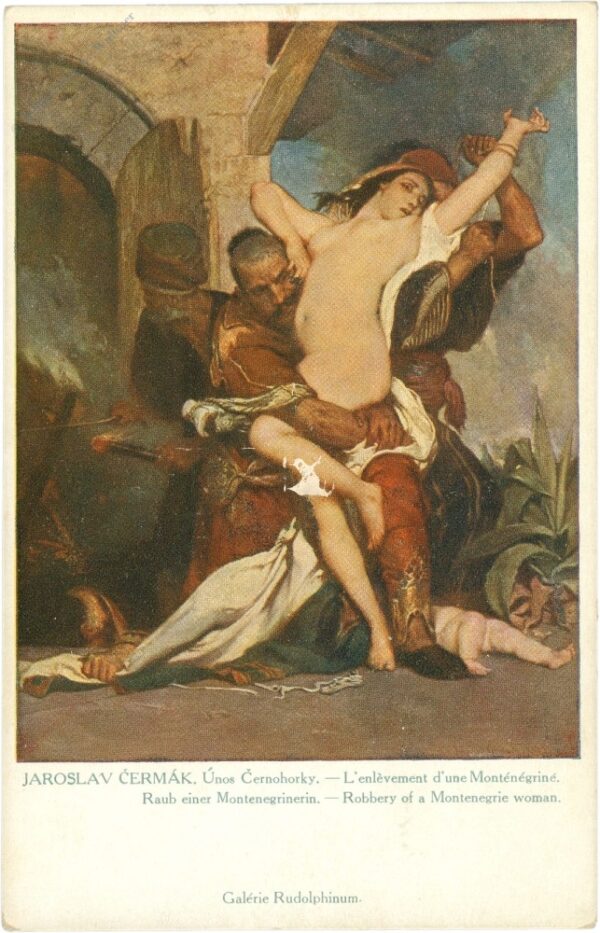 cermak, jaroslav: raub einer montenegrinerin