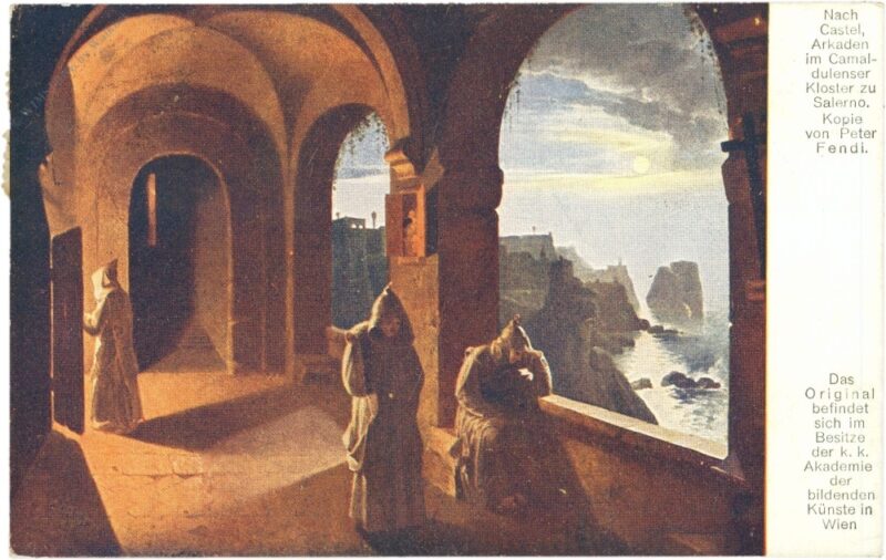 fendi, peter: arkaden im kloster zu salerno