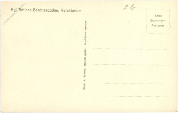 berchtesgaden, schloss, refektorium