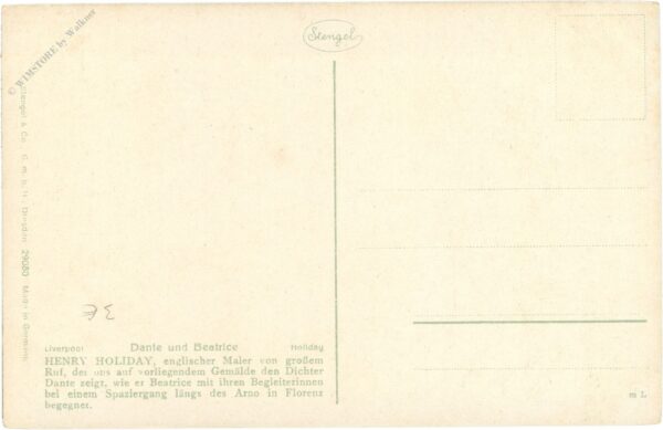 holiday, henry: dante und beatrice