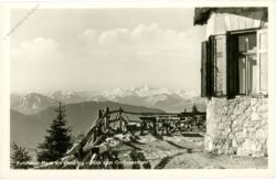langkampfen, kufsteinerhaus am pendling blick zum großvenediger