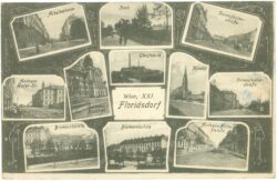 wien 21, multiansicht floridsdorf