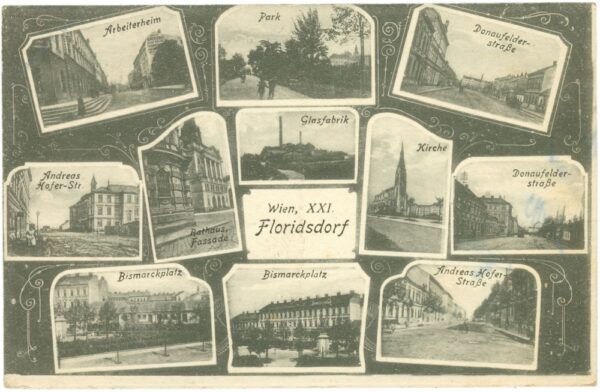 wien 21, multiansicht floridsdorf