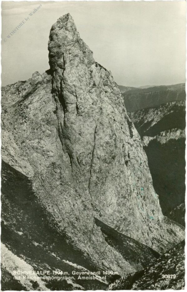 schneealpe, geyerwandl, mit reichenschöngraben, ameisbühel