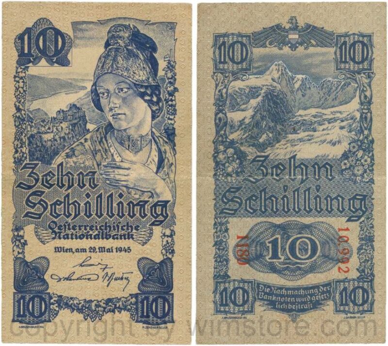 Österreich, 2. republik, p123, 20 schilling 1946 (kopie)