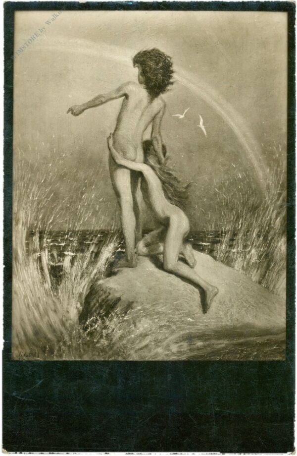 fidus: auf der klippe (1891)