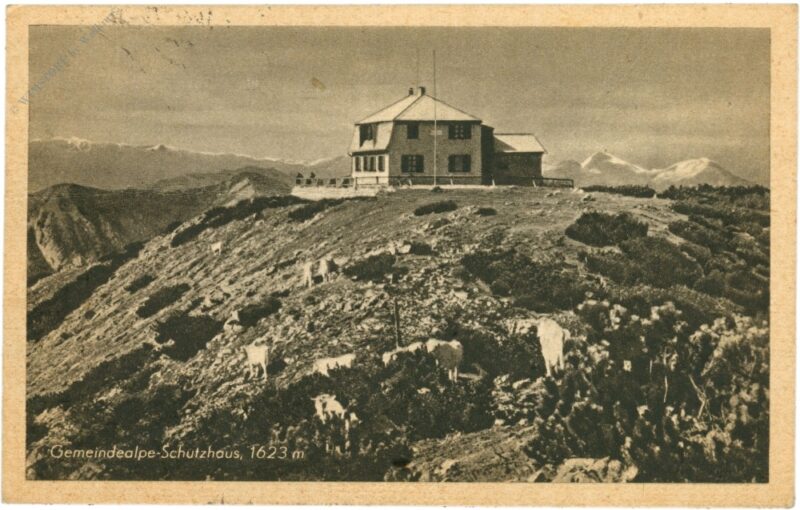 gemeindealpe, schutzhaus gemeindealpe, schutzhaus
