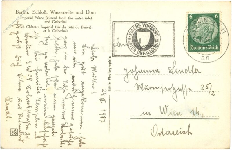 berlin, schloss, wasserseite und dom